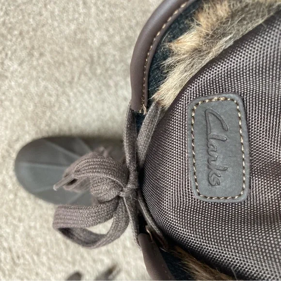 Clarks Waterproof Knee High Carina Boots - Picture 3 of 9